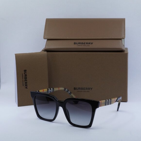 Burberry BE4335 39298G Sunglasses - Black/Grey main image 6